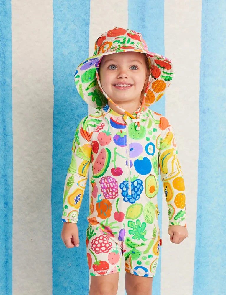 Halcyon Nights - Swim Bucket Hat | Eat The Rainbow Swim Hats Halcyon Nights 