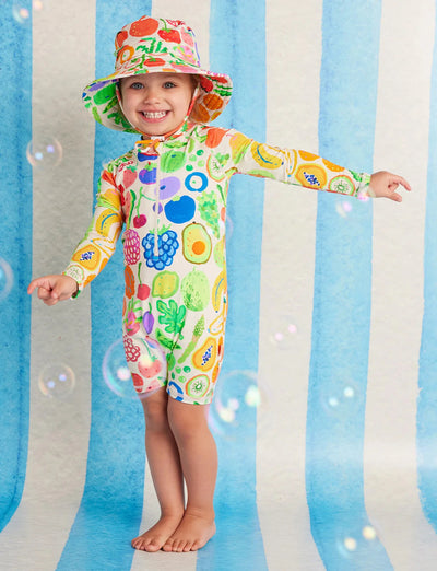 Halcyon Nights - Swim Bucket Hat | Eat The Rainbow Swim Hats Halcyon Nights 