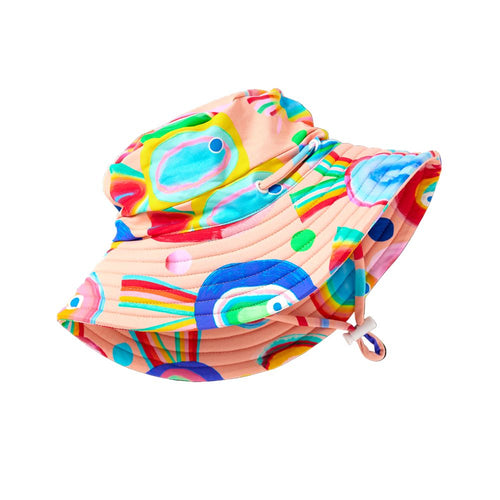 Halcyon Nights - Swim Bucket Hat | Fancy Fins