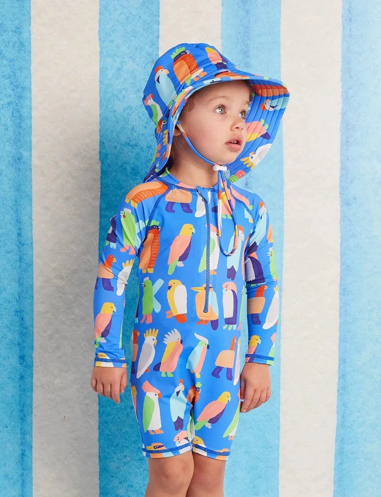 Halcyon Nights - Swim Bucket Hat | Flamin' Galahs Swim Hats Halcyon Nights 