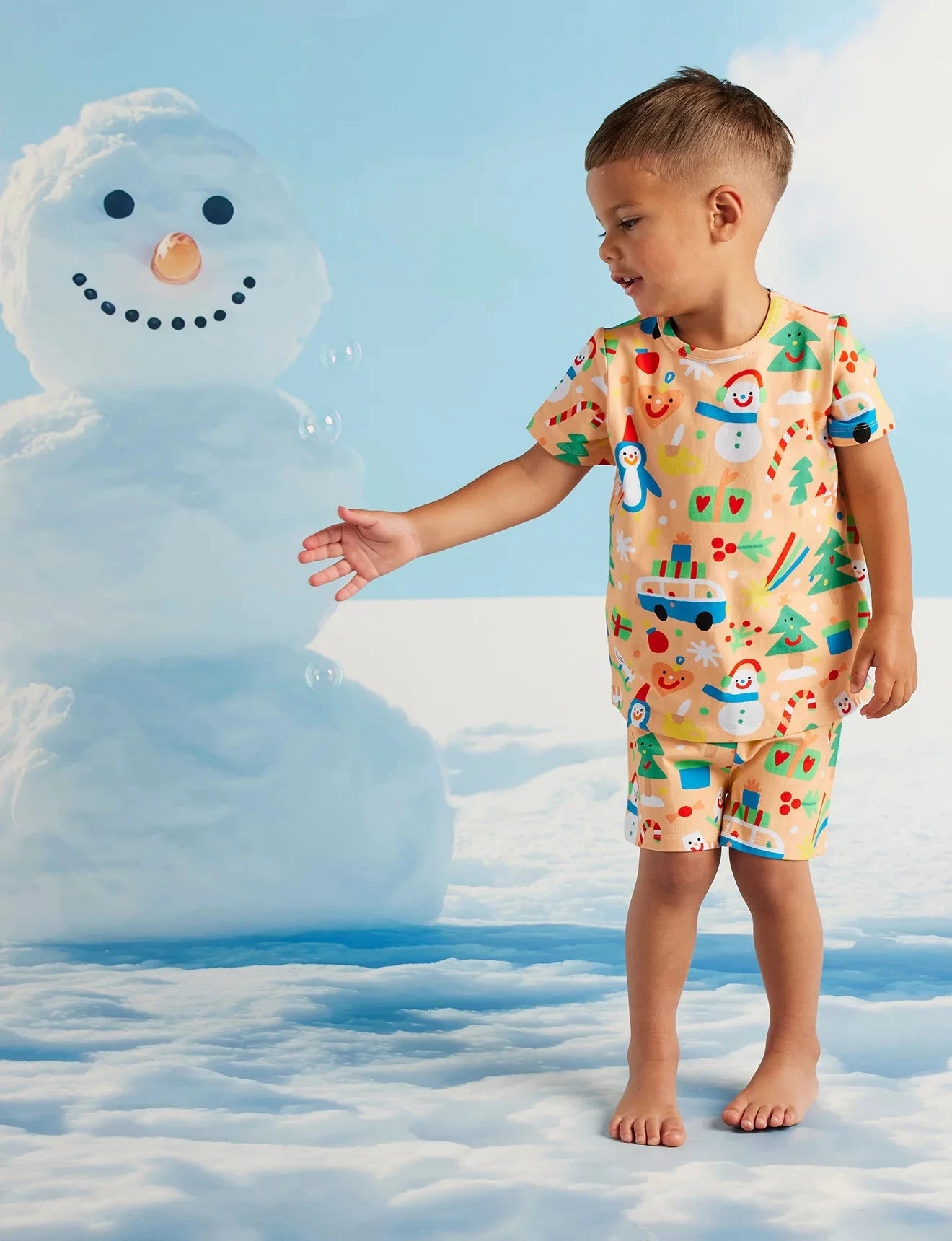 Halcyon Nights - Twinkle Town PJ Set Short Sleeve Pyjamas Halcyon Nights 