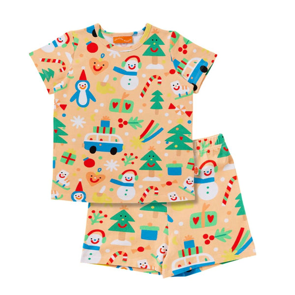 Halcyon Nights - Twinkle Town PJ Set Short Sleeve Pyjamas Halcyon Nights 