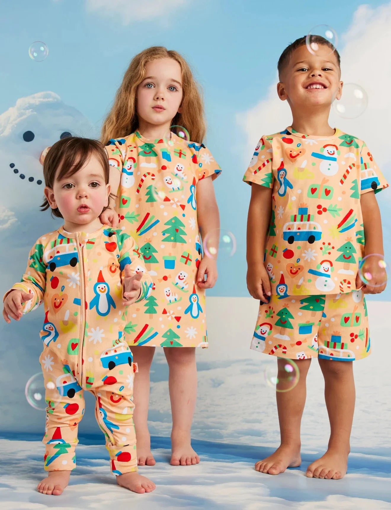 Halcyon Nights - Twinkle Town PJ Set Short Sleeve Pyjamas Halcyon Nights 