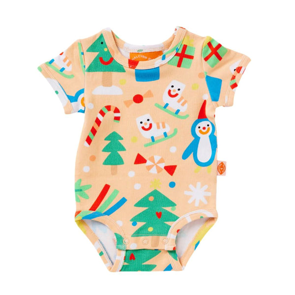 Halcyon Nights - Twinkle Town Short Sleeve Bodysuit Bodysuit Halcyon Nights 