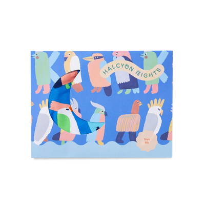 Halycon Nights - Flamin' Galah Blue Short Sleeve Bodysuit Bodysuit Halcyon Nights 