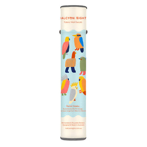 Halycon Nights - Flamin' Galahs Fabric Wall Decals