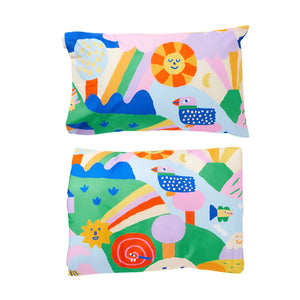 Halycon Nights - Rainbow Valley Duvet & Pillow Case Set | SINGLE BED