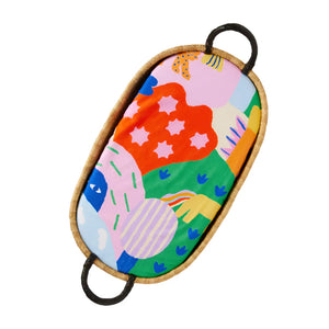 Halycon Nights - Rainbow Valley Fitted Bassinet Sheet