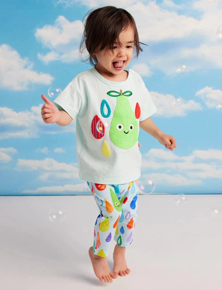 Halycon Nights - Sun Shower Baby Leggings Leggings Halcyon Nights 