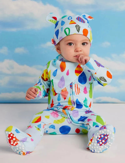 Halycon Nights - Sun Shower Long Sleeve Romper Romper Halcyon Nights 