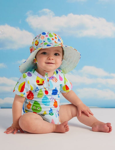 Halycon Nights - Sun Shower Short Sleeve Bodysuit Bodysuit Halcyon Nights 