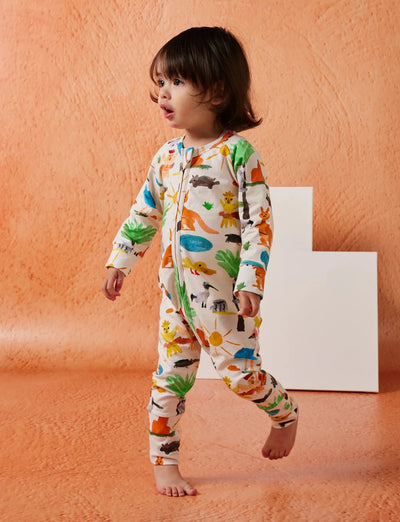 Halycon Nights - Yo's Country Long Sleeve Romper Romper Halcyon Nights 