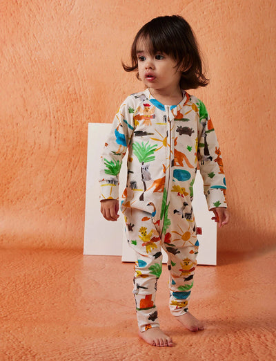 Halycon Nights - Yo's Country Long Sleeve Romper Romper Halcyon Nights 
