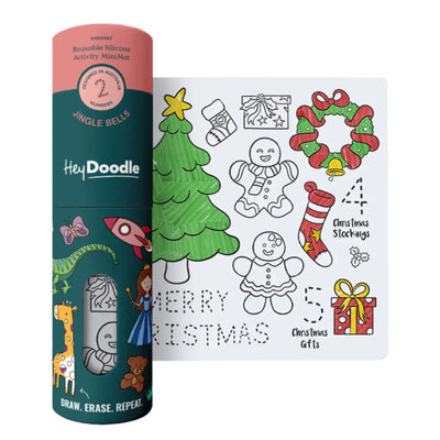 HeyDoodle - MiniMat 123 Jingle Bells Activity & Craft HeyDoodle 