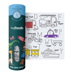 HeyDoodle - Mini Colouring & Doodle Mat | Toot Toot Honk