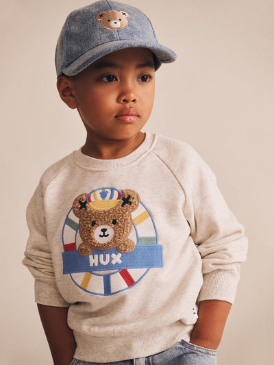 Huxbaby - All Aboard Hux Sweatshirt - HB3080S25 Jumper Huxbaby 