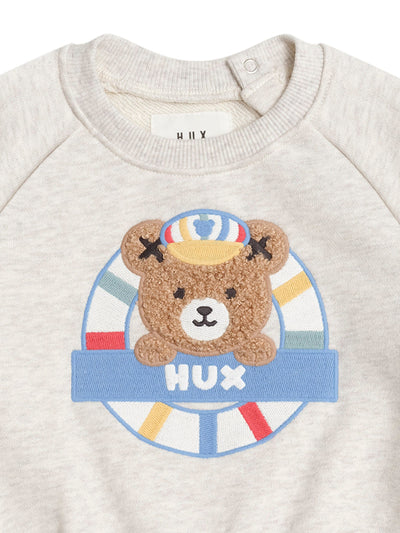 Huxbaby - All Aboard Hux Sweatshirt - HB3080S25 Jumper Huxbaby 