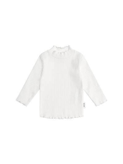 Huxbaby - Almond Milk Rib Skivvy - HB2106S25 Long Sleeve Top Huxbaby 