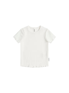 Huxbaby - Almond Milk Rib Tee - HB2090S25