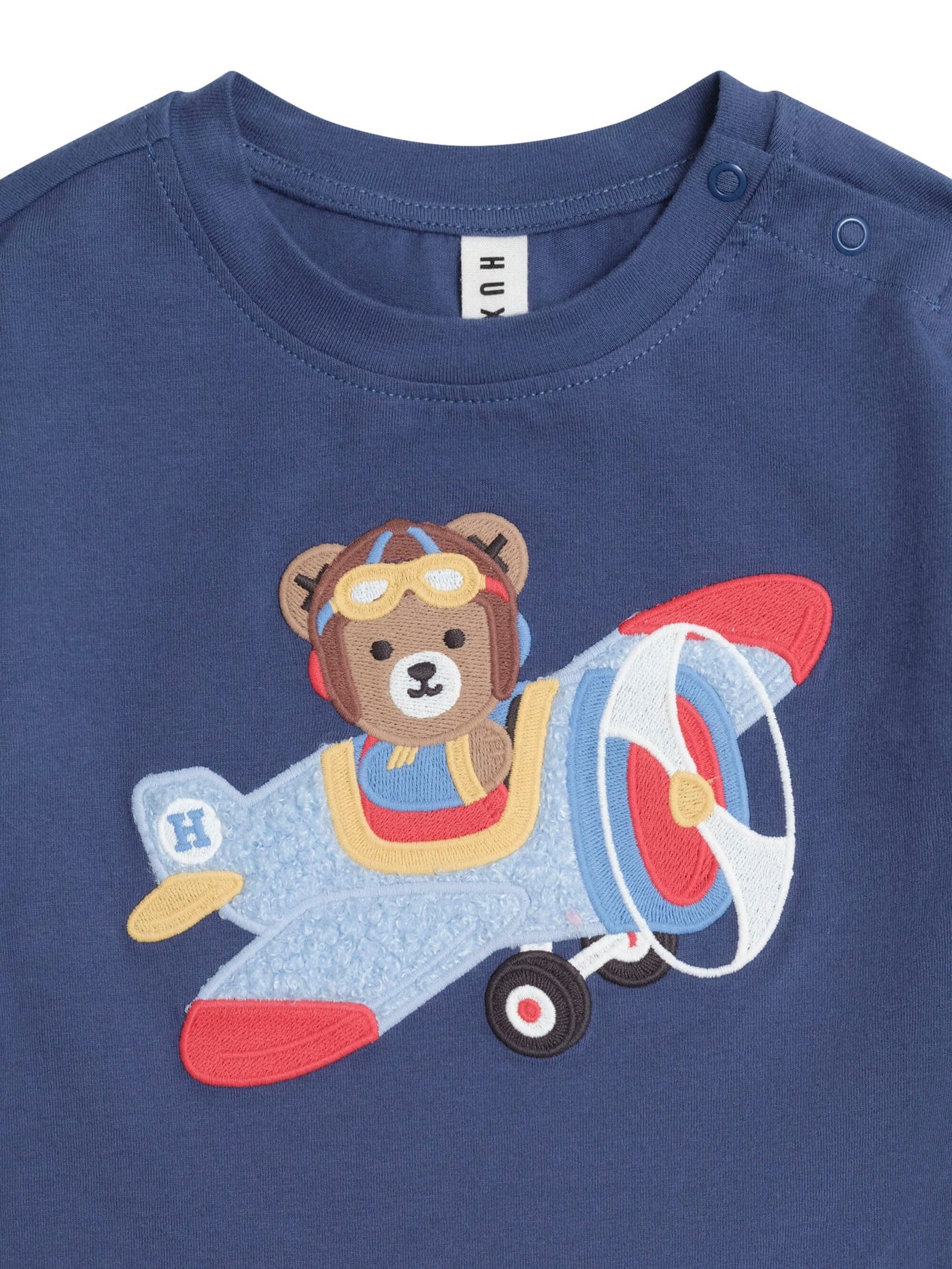 Huxbaby - Aviator Huxbear Boxy Tee - HB2121S25 Short Sleeve T-Shirt Huxbaby 