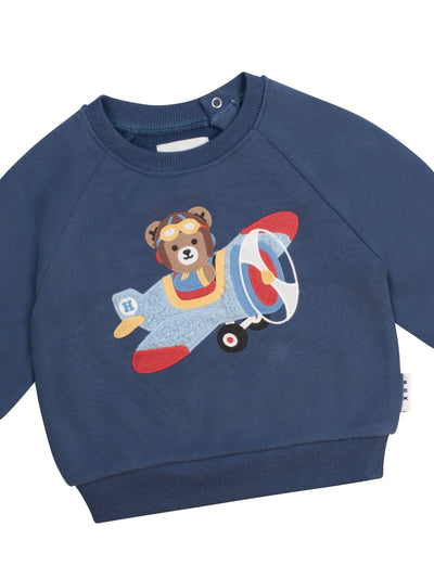 Huxbaby - Aviator Huxbear Sweatshirt - HB3082S25 Jumper Huxbaby 