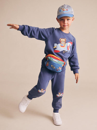 Huxbaby - Aviator Huxbear Sweatshirt - HB3082S25 Jumper Huxbaby 