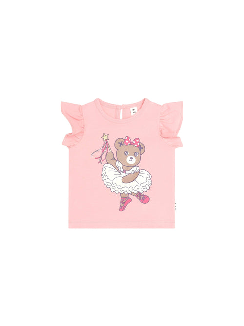 Huxbaby - Ballerina Huxette Frill Tee | Vintage Pink