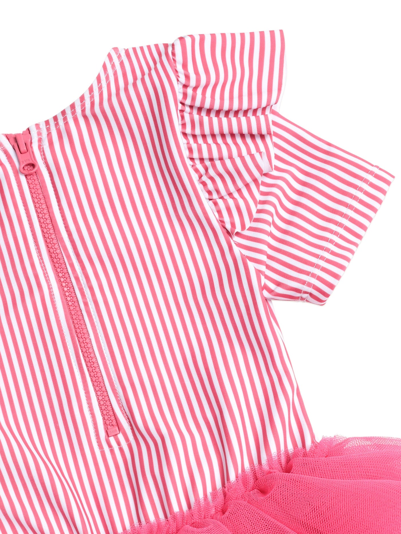 Huxbaby - Ballerina Swimsuit Cherry Pie Stripe - HB7195S25 One-Piece Swimsuit Huxbaby 