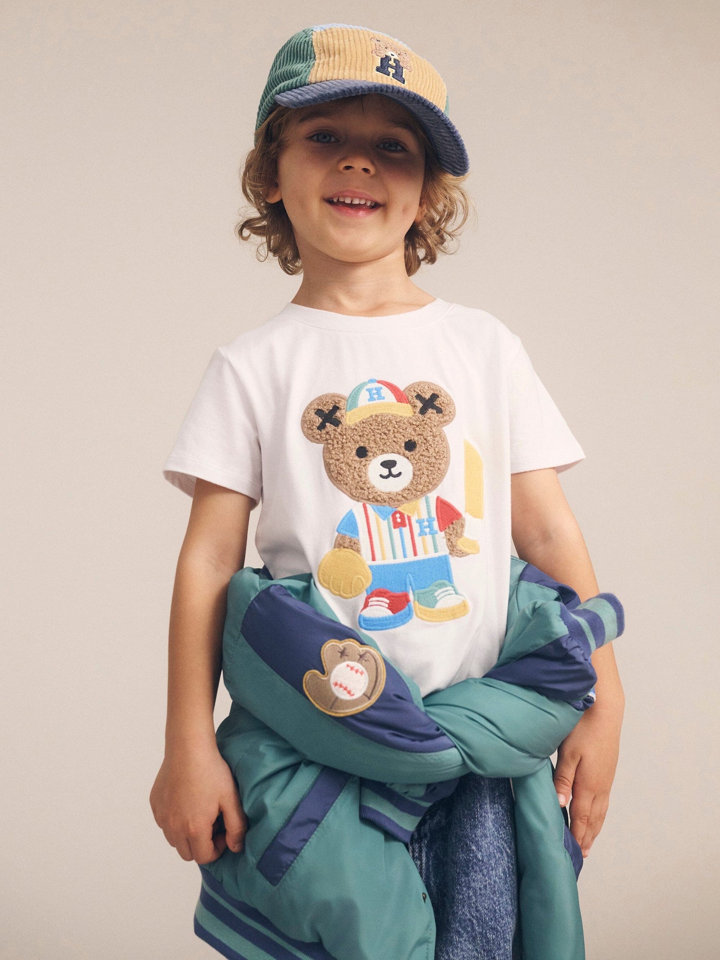 Huxbaby - Baseball Hux T-Shirt - HB2115W25 Short Sleeve T-Shirt Huxbaby 