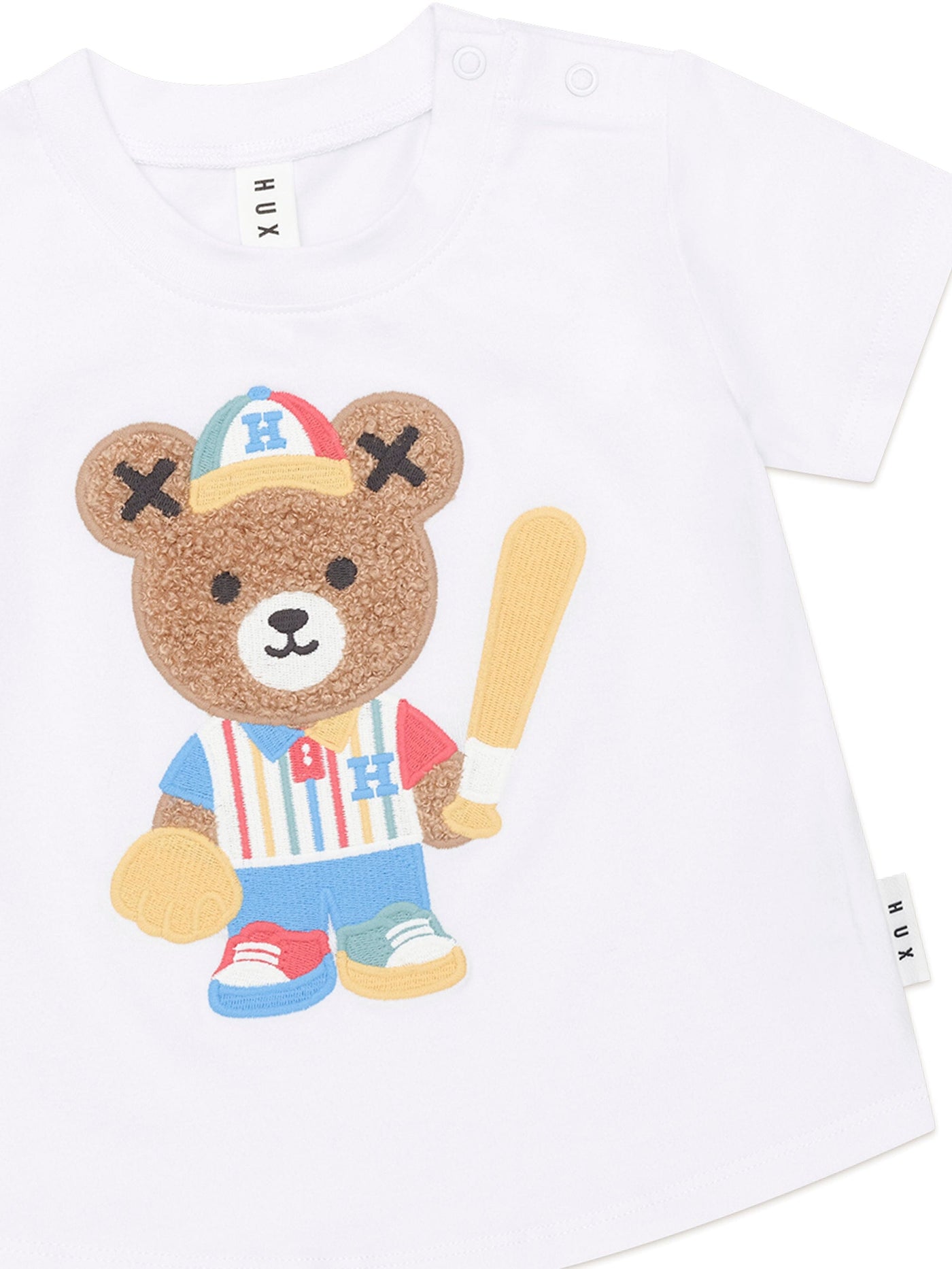 Huxbaby - Baseball Hux T-Shirt - HB2115W25 Short Sleeve T-Shirt Huxbaby 