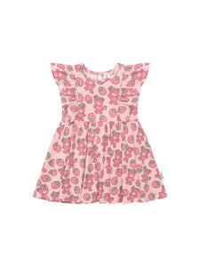 Huxbaby - Berry Bear Frill Dress - HB1154S24