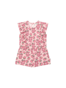 Huxbaby - Berry Bear Frill Playsuit - HB1153S24