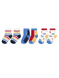 Huxbaby - Best Socks Ever 3 Pack Primary - HB8007S25