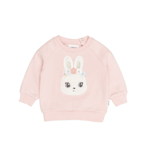 Huxbaby - Blossom Fur Bunny Sweatshirt - HB3092W24