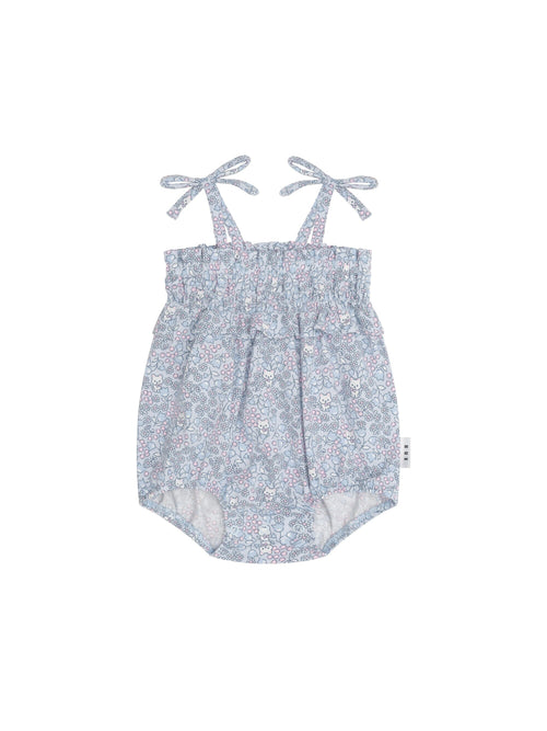 Huxbaby - Bluebell Floral Bubble Onesie - HB0214S24