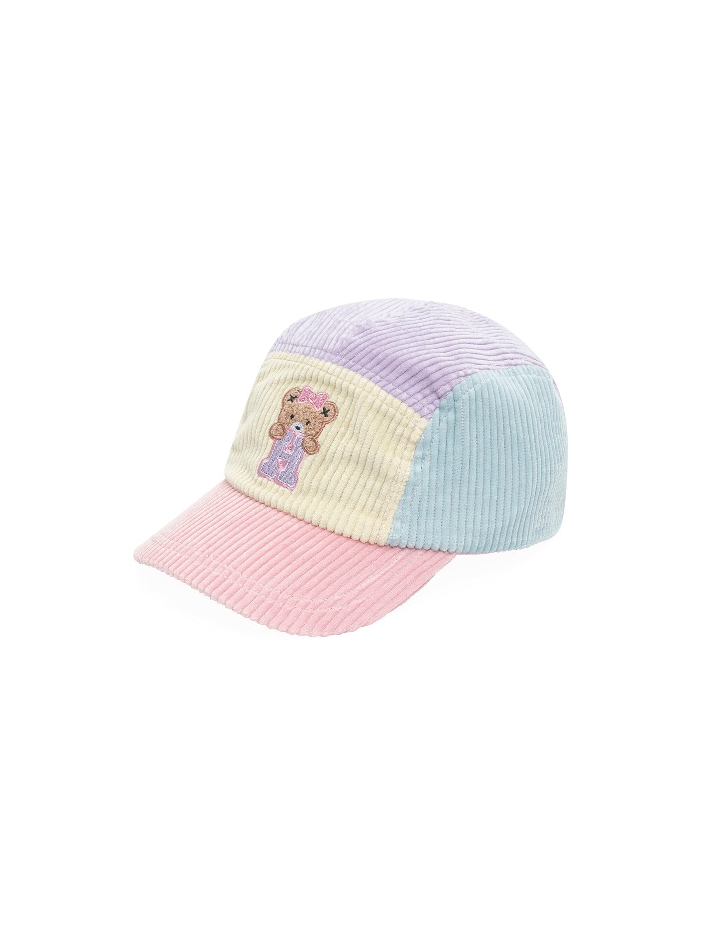 Huxbaby - Blush Colour Block Cord Cap - HB8190W25 Caps Huxbaby 