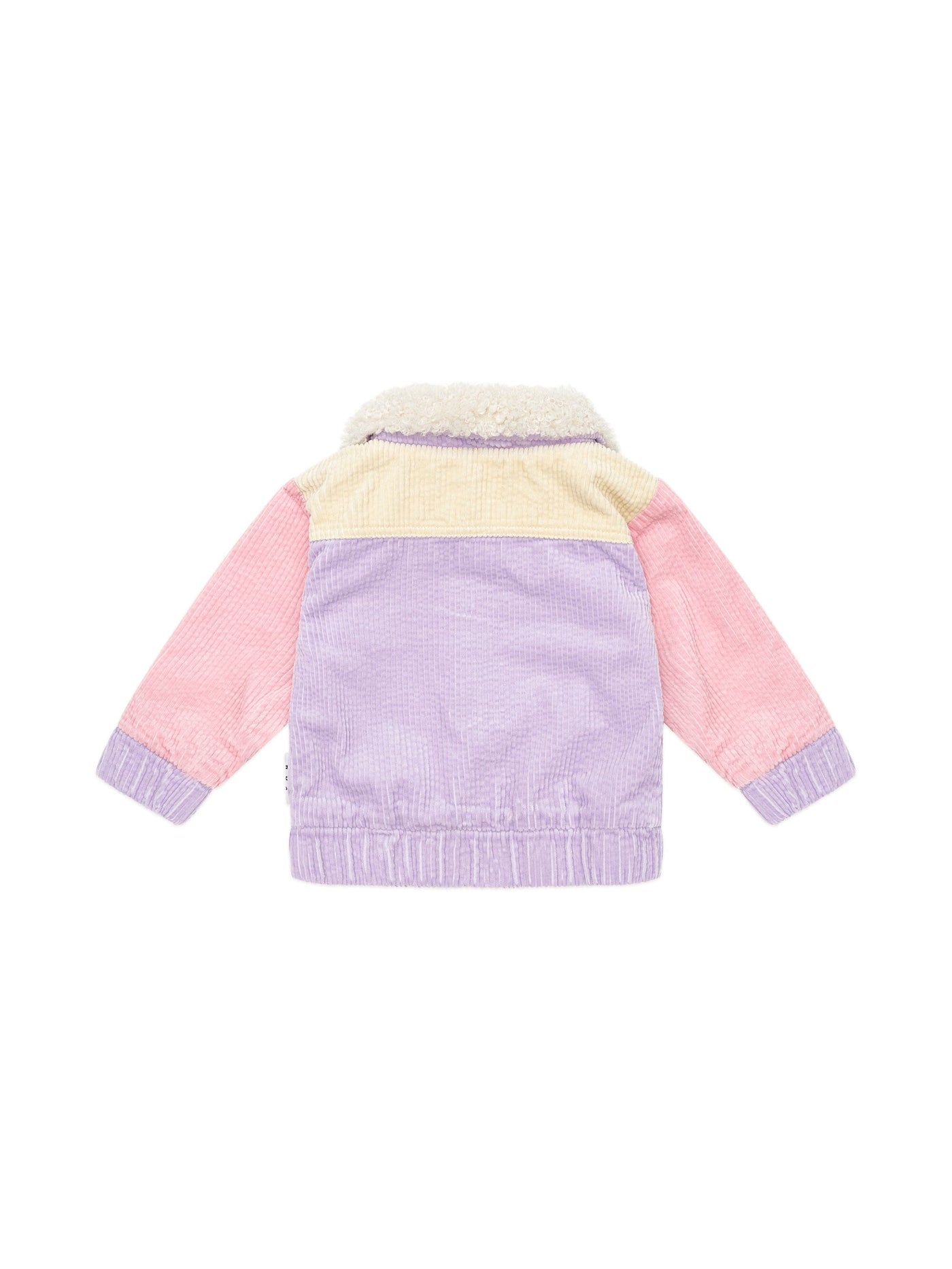 Huxbaby - Blush Colour Block Cord Jacket - HB4191W25 Jacket Huxbaby 