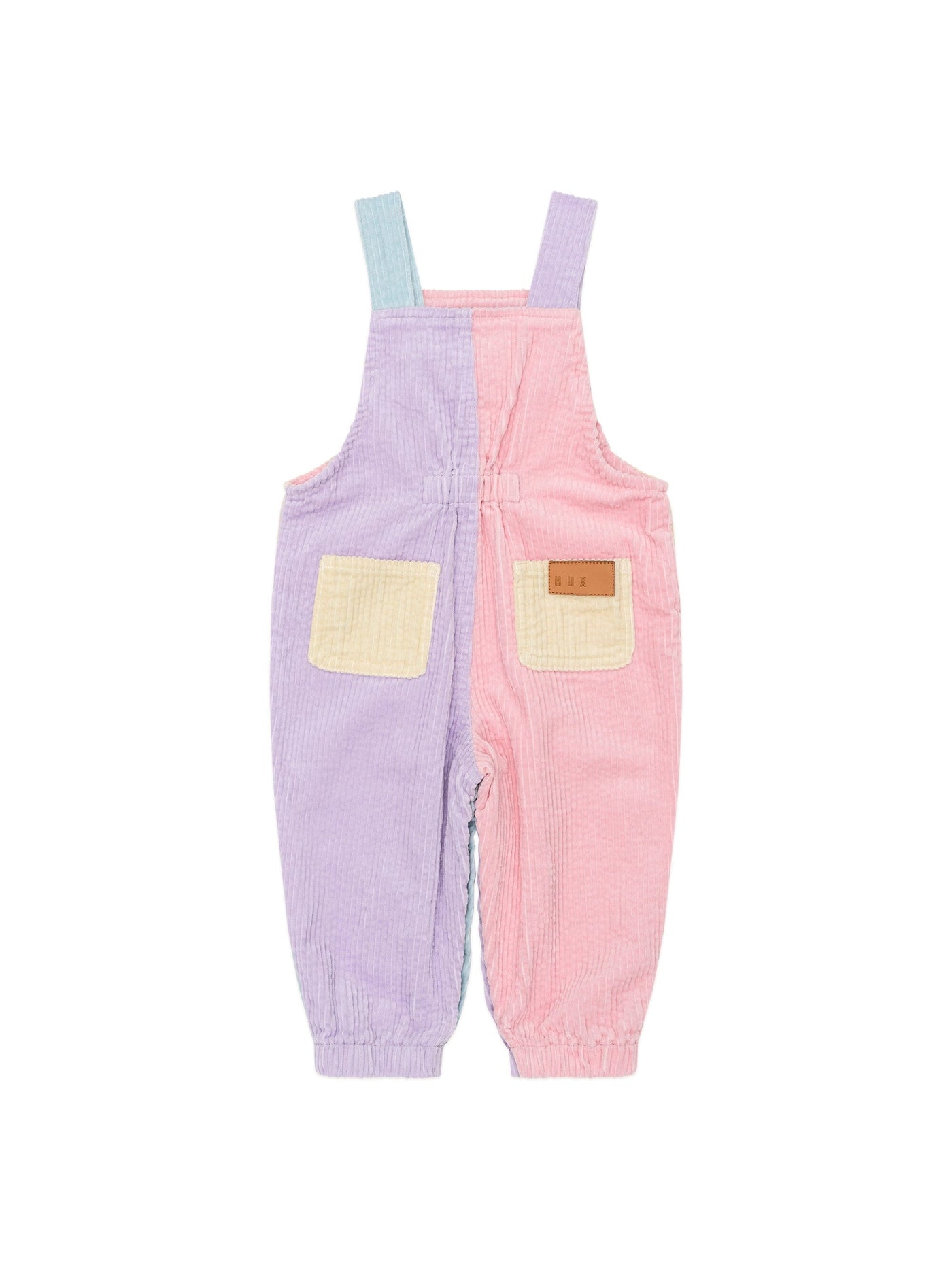 Huxbaby - Blush Colour Block Overall - HB0192W25 Overalls Huxbaby 