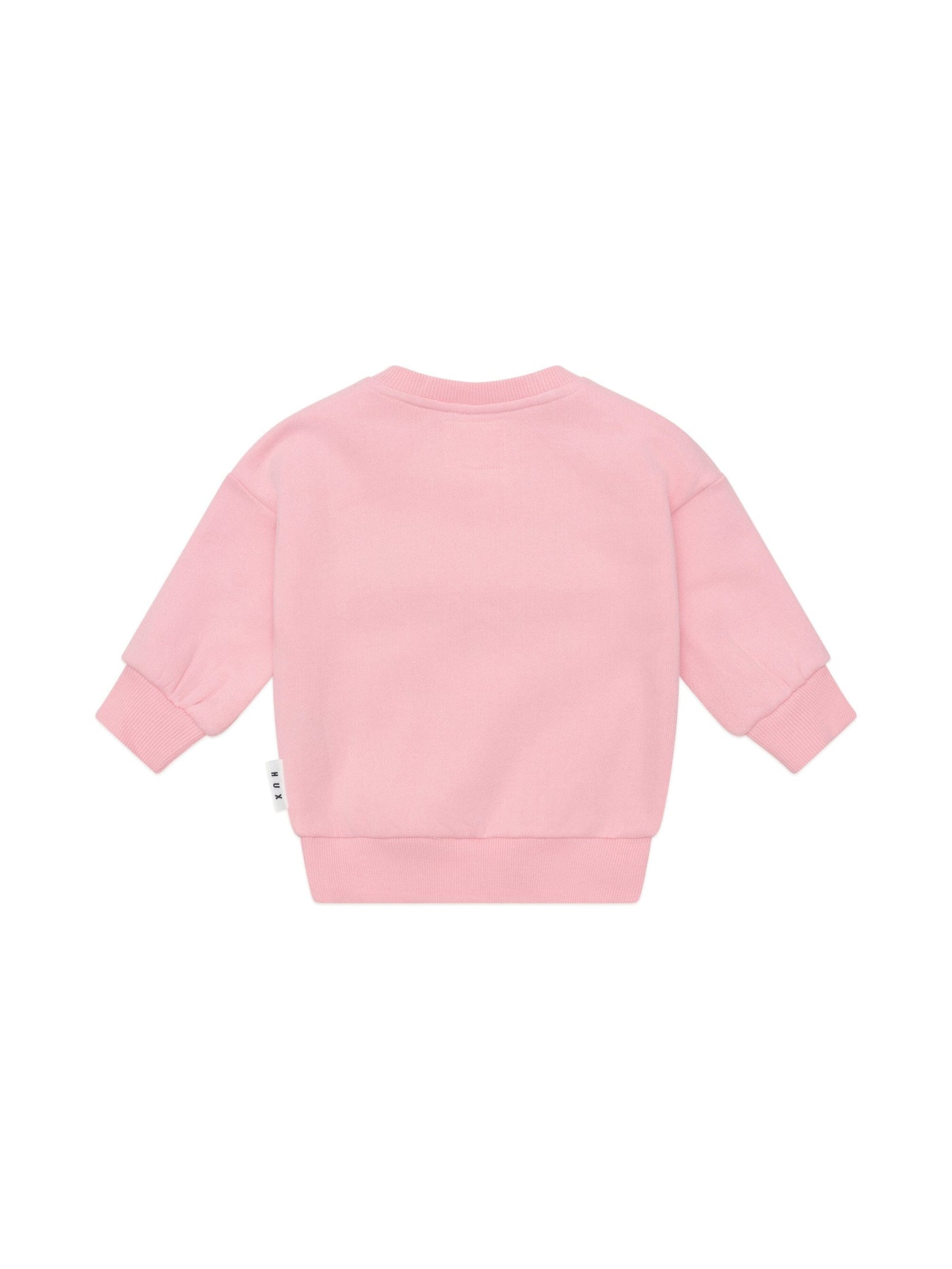 Huxbaby - Blush Furry Huxbear Sweatshirt - HB3254W25 Jumper Huxbaby 