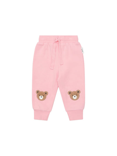 Huxbaby - Blush Furry Huxbear Track Pant - HB6260W25 Trackpants Huxbaby 