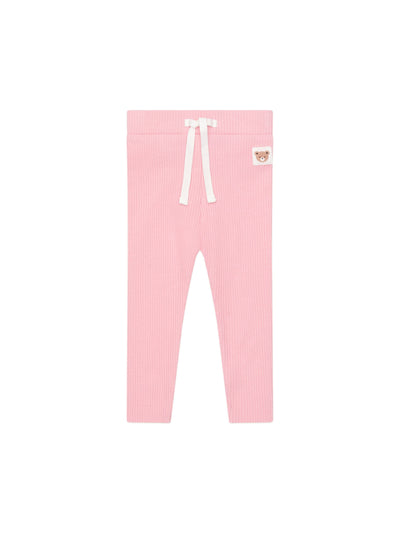 Huxbaby - Blush Rib Legging - HB6220W25 Leggings Huxbaby 