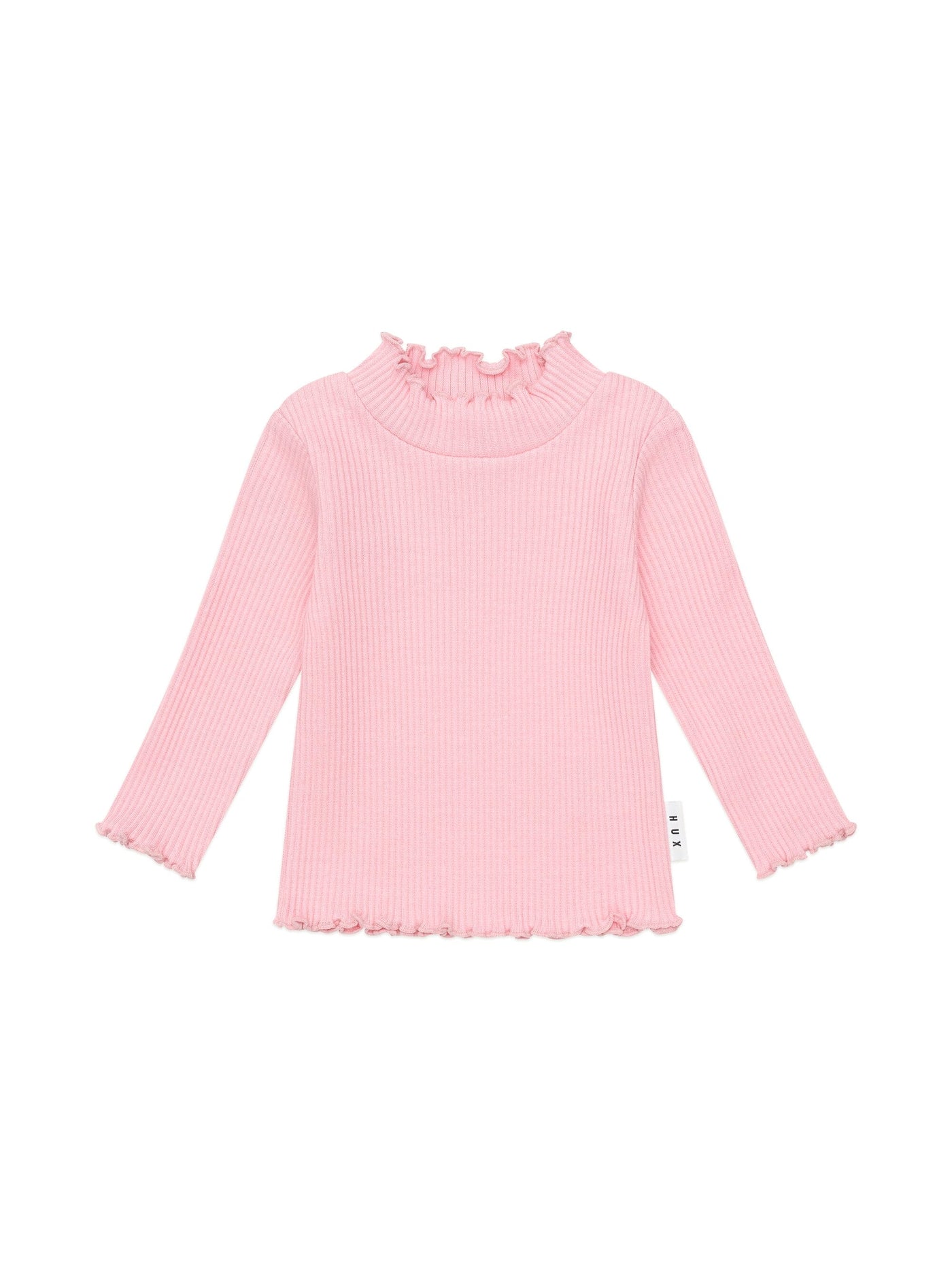 Huxbaby - Blush Rib Skivvy - HB2213W25 Long Sleeve Top Huxbaby 