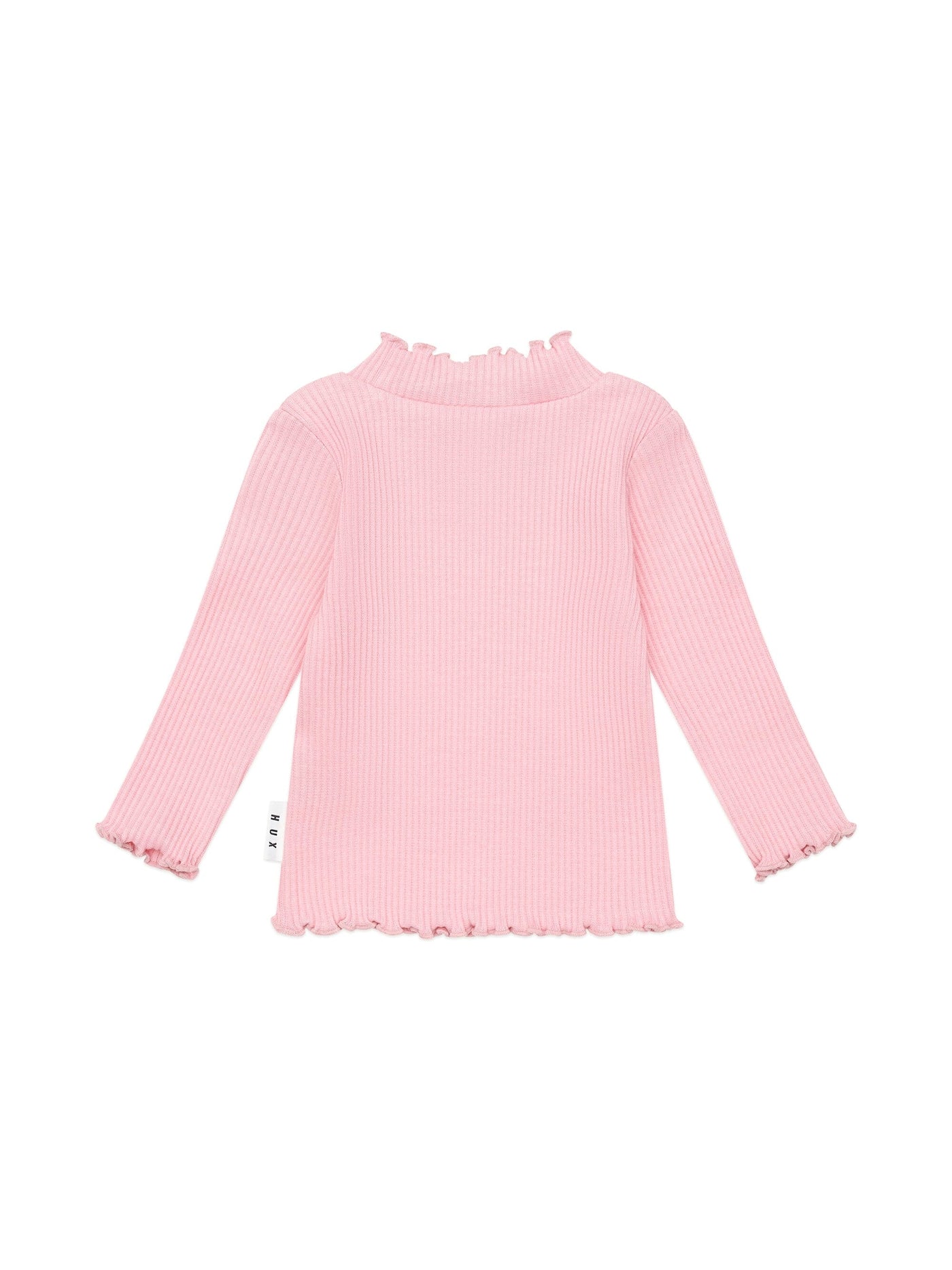 Huxbaby - Blush Rib Skivvy - HB2213W25 Long Sleeve Top Huxbaby 