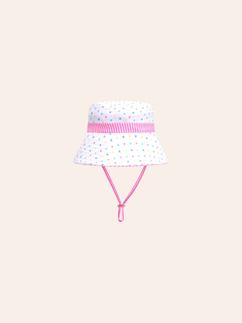 Huxbaby - Bon Voyage Reversible Swim Hat | Sherbet Multi