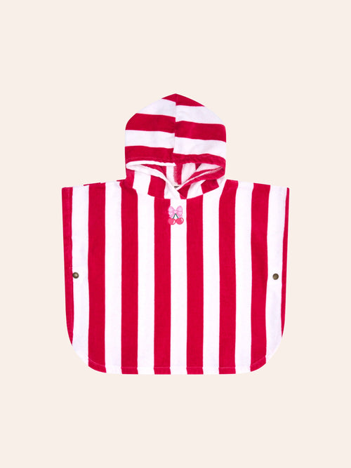 Huxbaby - Bon Voyage Swim Poncho | Sherbet/ Almond Milk - PREORDER