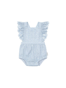 Huxbaby - Broderie Frill Playsuit - HB0215S24