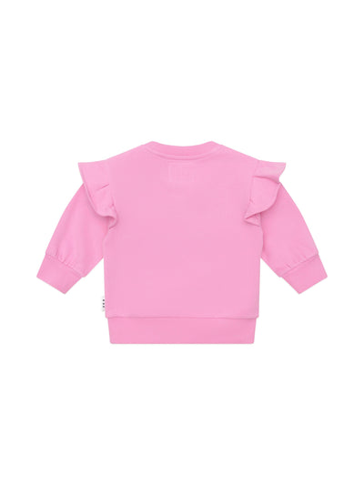 Huxbaby - Bunny Gem Frill Sweatshirt - HB3257W25 Jumper Huxbaby 