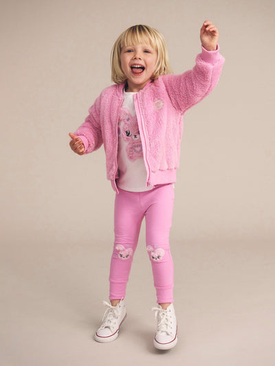 Huxbaby - Bunny Gem Legging - HB6263W25 Leggings Huxbaby 