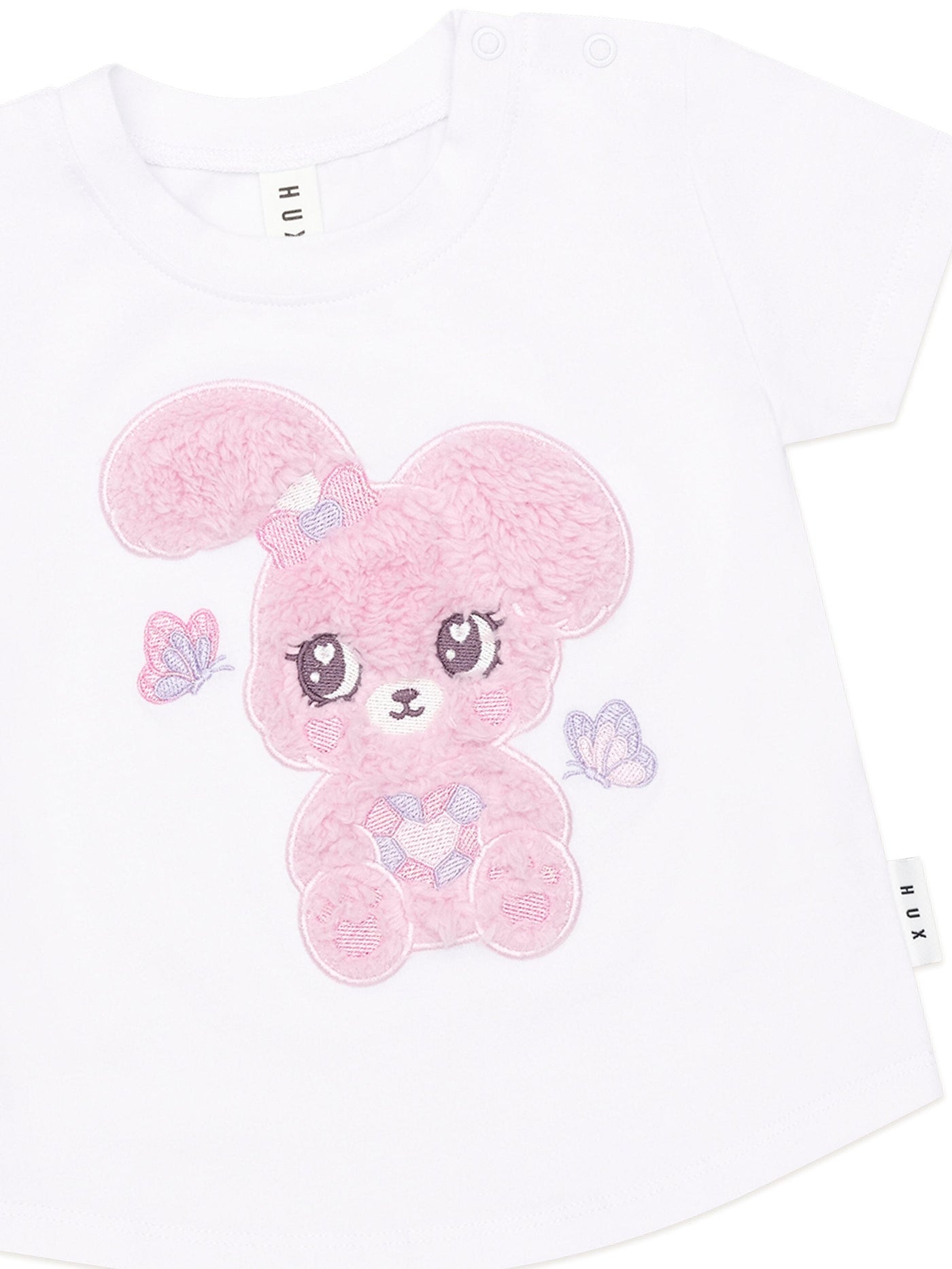 Huxbaby - Bunny Gem T-Shirt - HB2241W25 Short Sleeve T-Shirt Huxbaby 