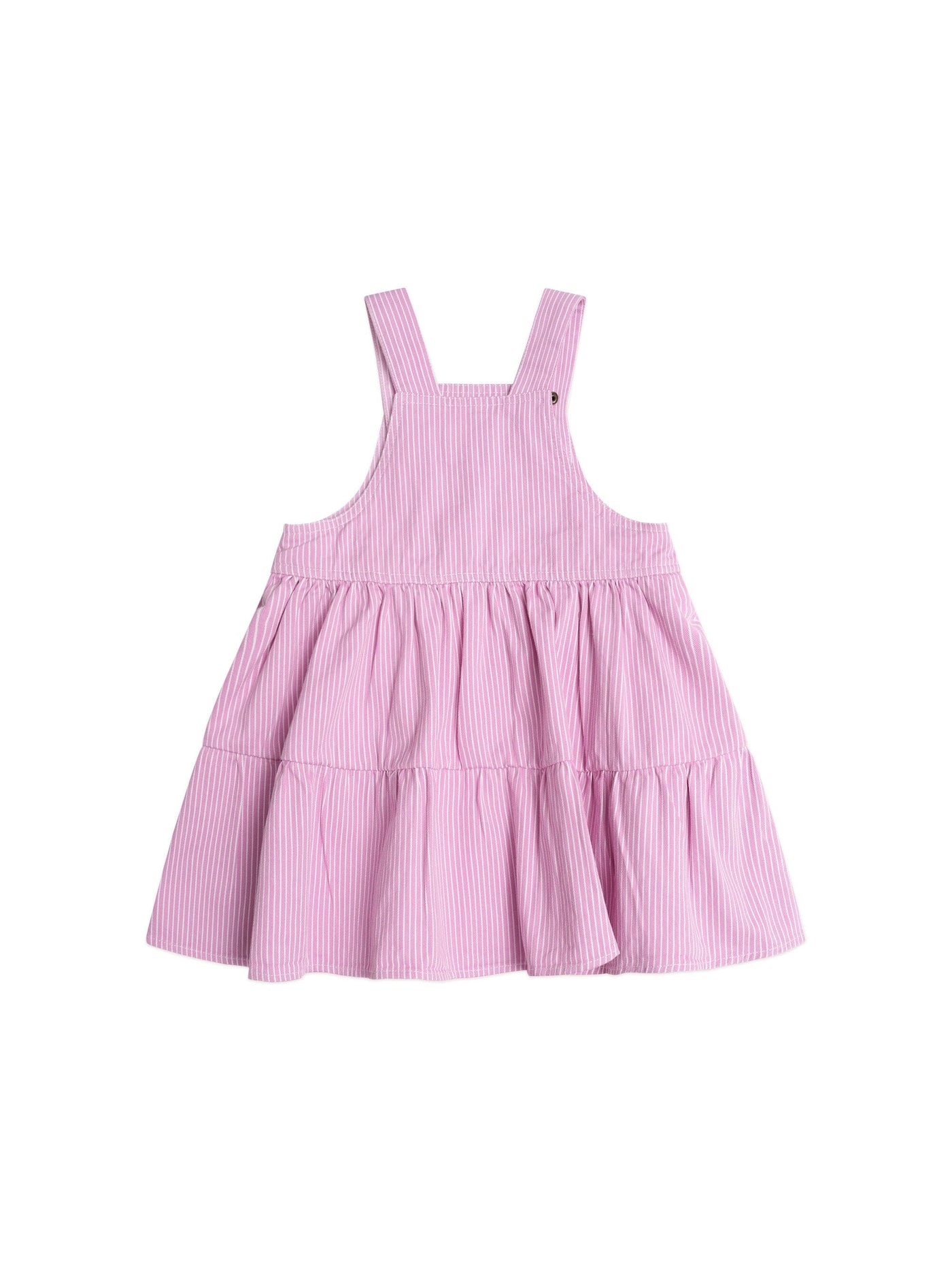 Huxbaby - Candy Stripe Pinafore Dress - HB1396S25 Sleeveless Dress Huxbaby 